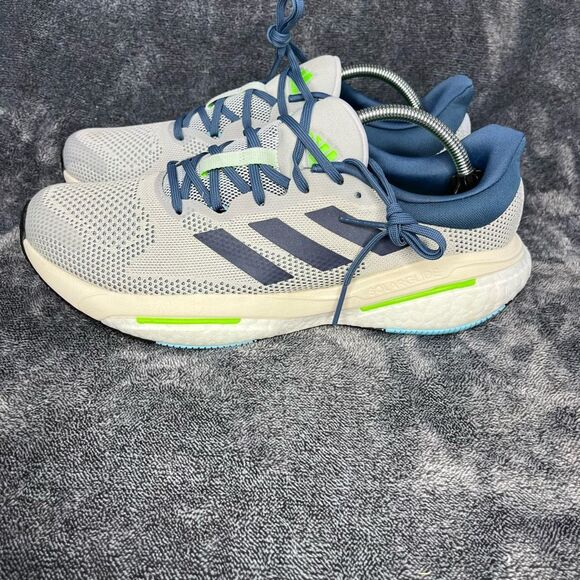 Adidas SolarGlide 5 Solid Grey Carbon Men size 11.5 - Picture 1 of 8
